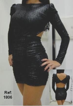 VESTIDO DRAPEADO