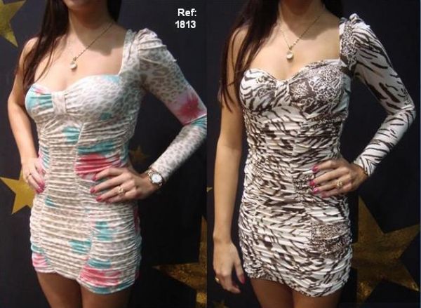 VESTIDO DRAPEADO